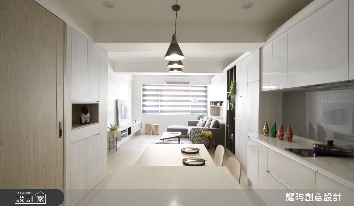 23坪老屋(16~30年)＿北歐風餐廳廚房案例圖片＿耀昀創意設計＿耀昀_50之12