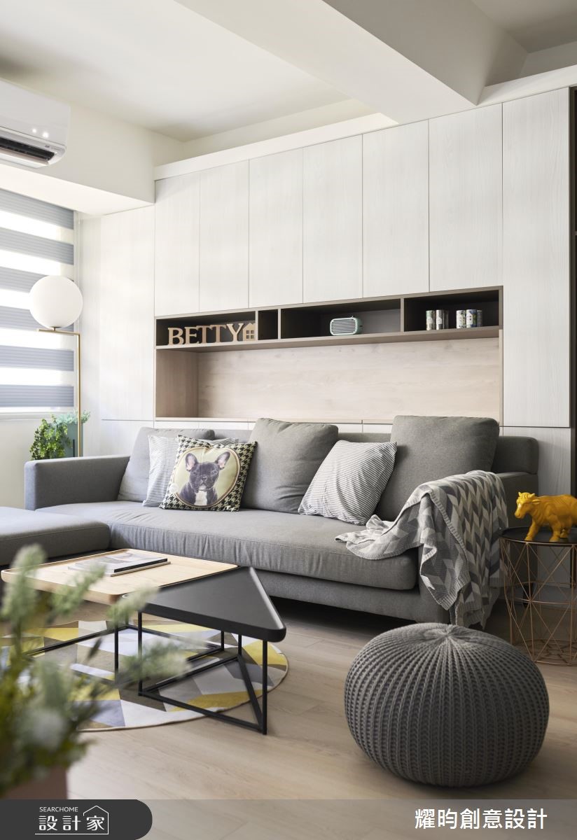 23坪老屋(16~30年)＿北歐風客廳案例圖片＿耀昀創意設計＿耀昀_50之4