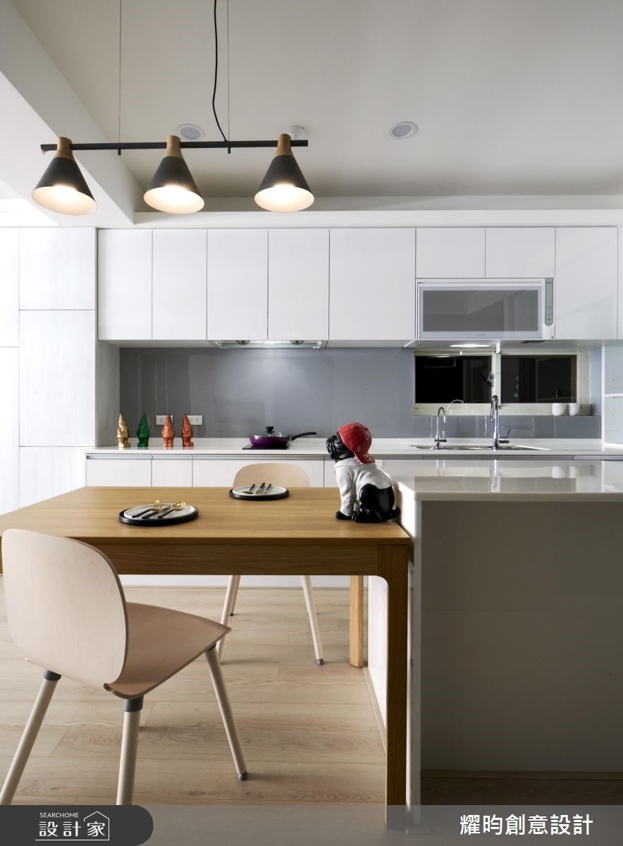 23坪老屋(16~30年)＿北歐風餐廳廚房吧檯案例圖片＿耀昀創意設計＿耀昀_50之10