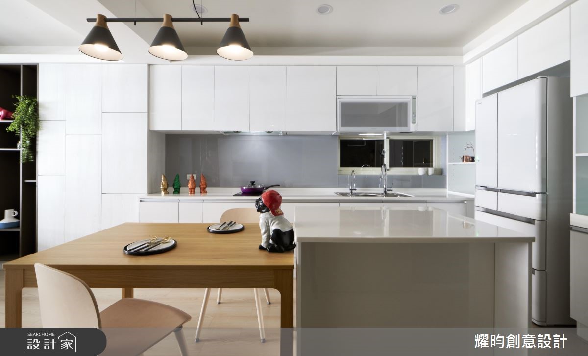 23坪老屋(16~30年)＿北歐風餐廳廚房吧檯案例圖片＿耀昀創意設計＿耀昀_50之9