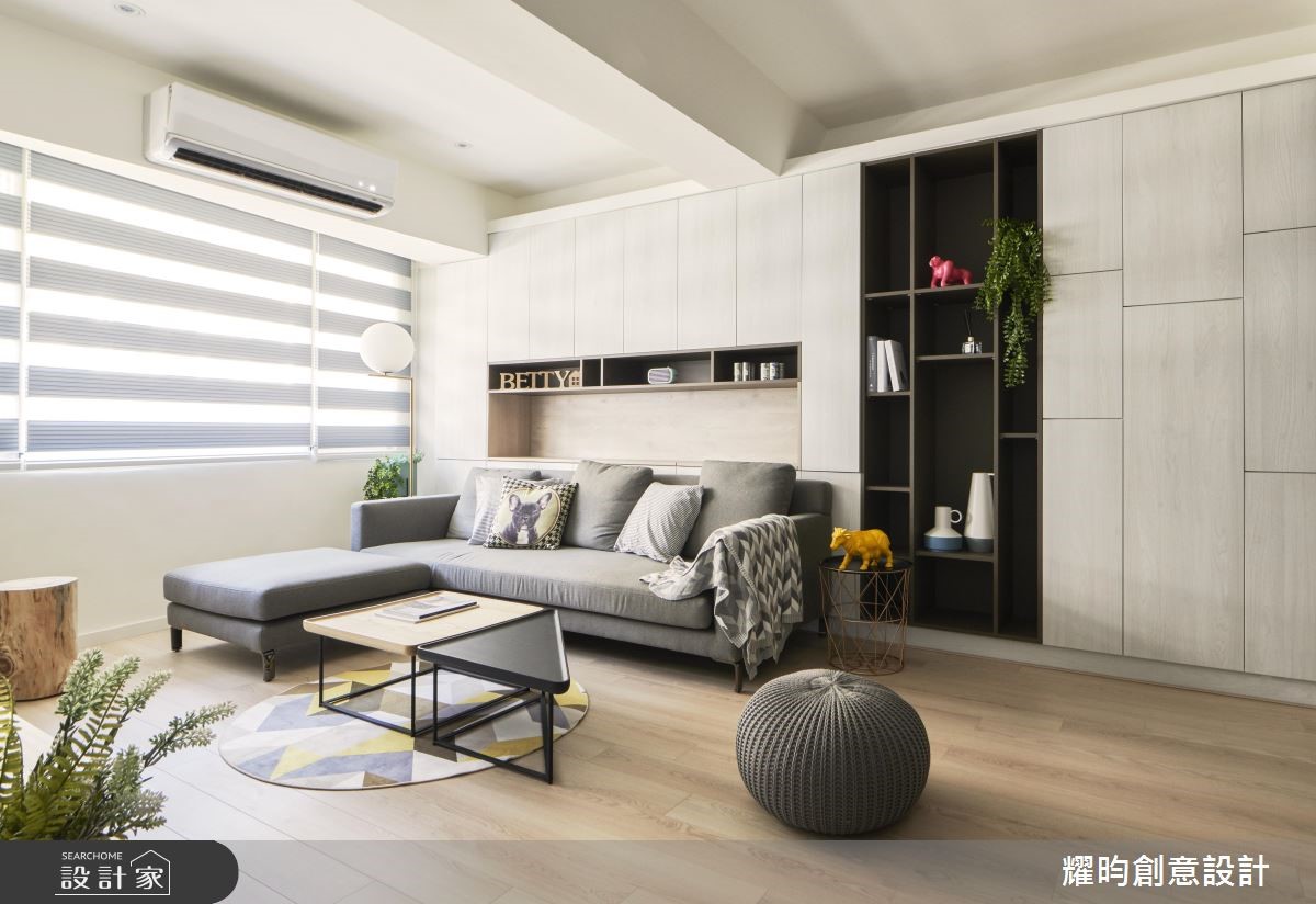 23坪老屋(16~30年)＿北歐風客廳案例圖片＿耀昀創意設計＿耀昀_50之3