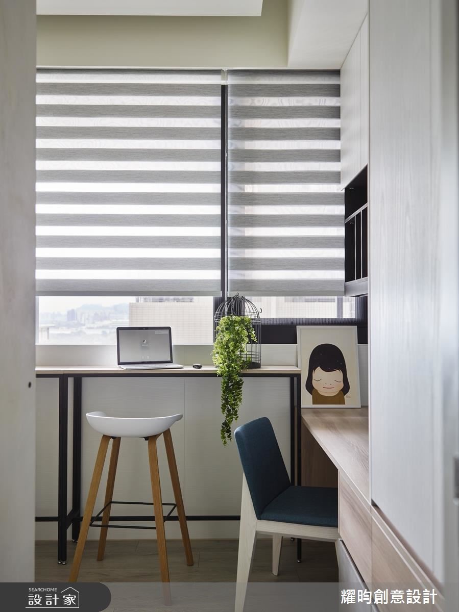 24坪新成屋(5年以下)＿北歐風書房案例圖片＿耀昀創意設計＿耀昀_51之19