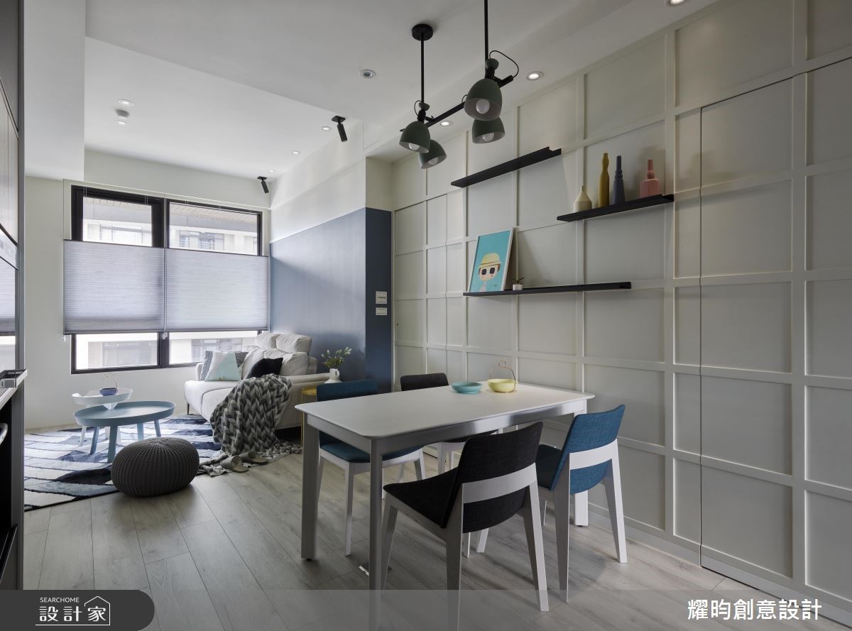 24坪新成屋(5年以下)＿北歐風餐廳案例圖片＿耀昀創意設計＿耀昀_51之13