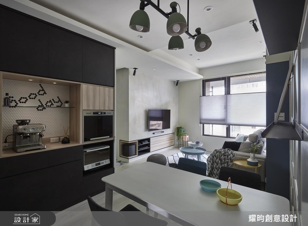 24坪新成屋(5年以下)＿北歐風餐廳案例圖片＿耀昀創意設計＿耀昀_51之14