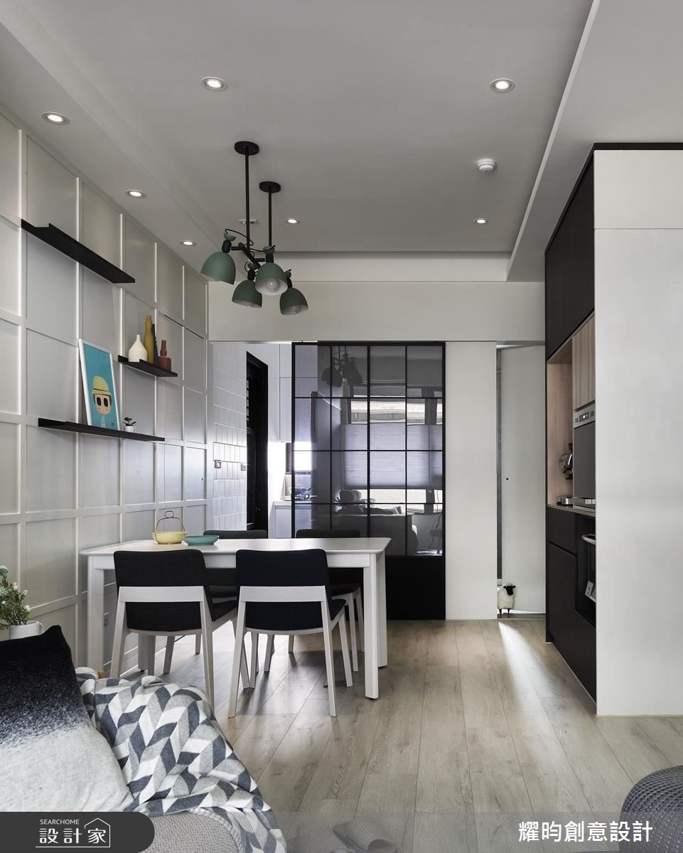 24坪新成屋(5年以下)＿北歐風餐廳案例圖片＿耀昀創意設計＿耀昀_51之12