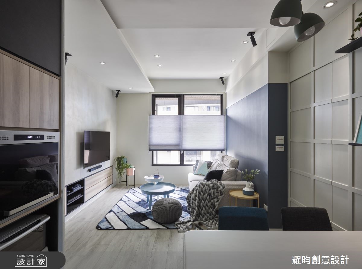 24坪新成屋(5年以下)＿北歐風客廳案例圖片＿耀昀創意設計＿耀昀_51之5106