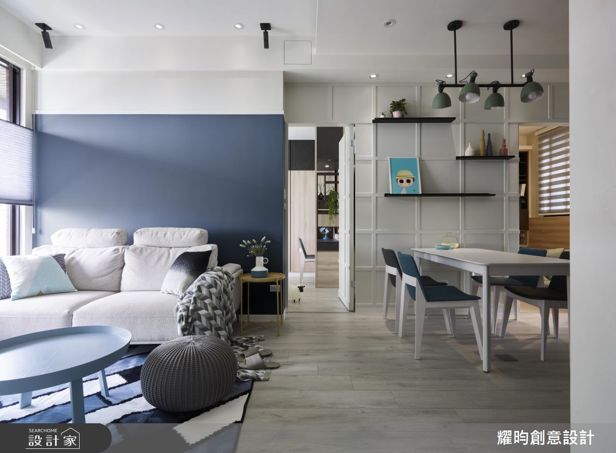 24坪新成屋(5年以下)＿北歐風客廳案例圖片＿耀昀創意設計＿耀昀_51之9