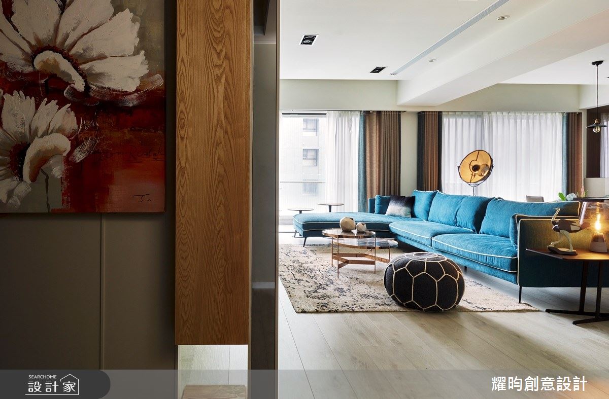 57坪新成屋(5年以下)＿北歐風客廳案例圖片＿耀昀創意設計＿耀昀_52之1