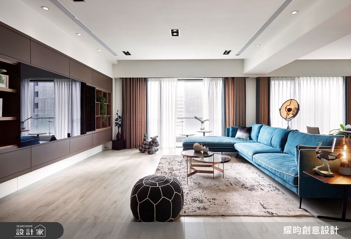 57坪新成屋(5年以下)＿北歐風客廳案例圖片＿耀昀創意設計＿耀昀_52之3