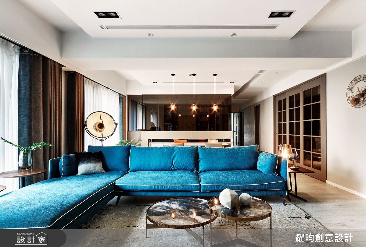 57坪新成屋(5年以下)＿北歐風客廳案例圖片＿耀昀創意設計＿耀昀_52之8