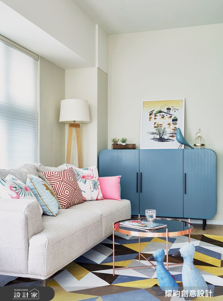 14坪新成屋(5年以下)＿北歐風客廳案例圖片＿耀昀創意設計＿耀昀_53之1