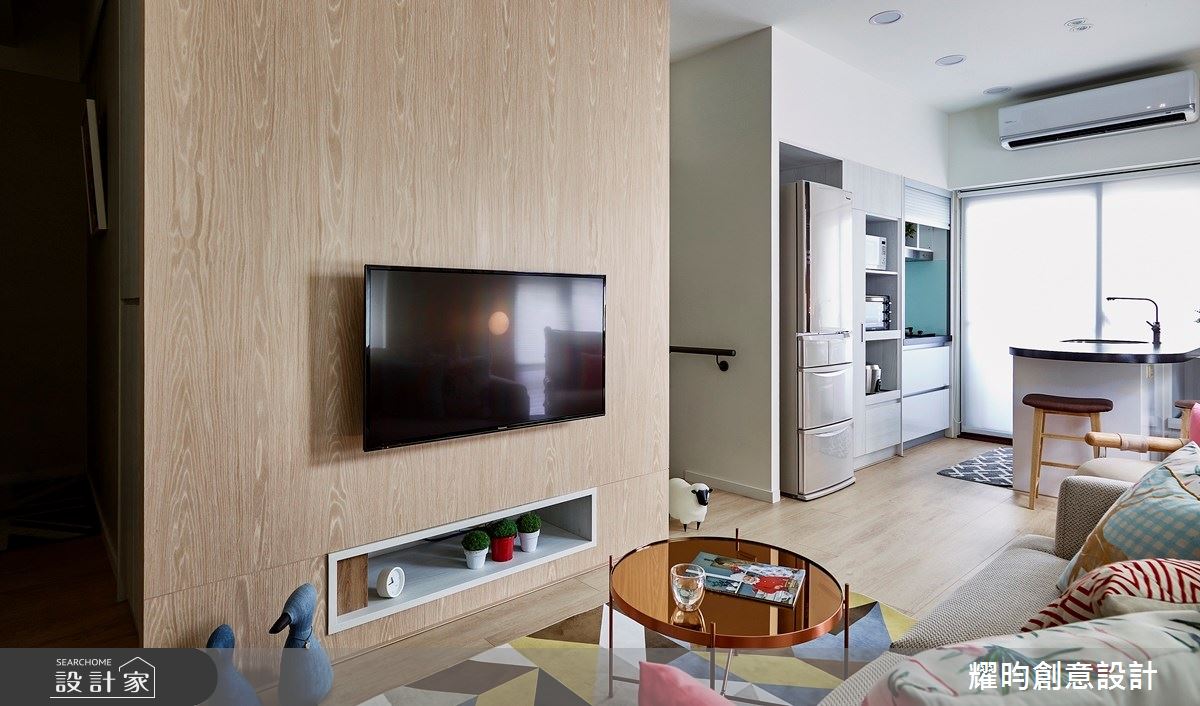 14坪新成屋(5年以下)＿北歐風客廳案例圖片＿耀昀創意設計＿耀昀_53之10