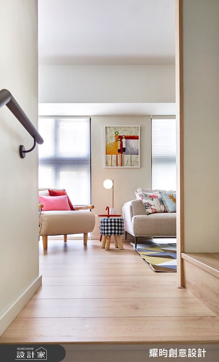 14坪新成屋(5年以下)＿北歐風客廳案例圖片＿耀昀創意設計＿耀昀_53之15
