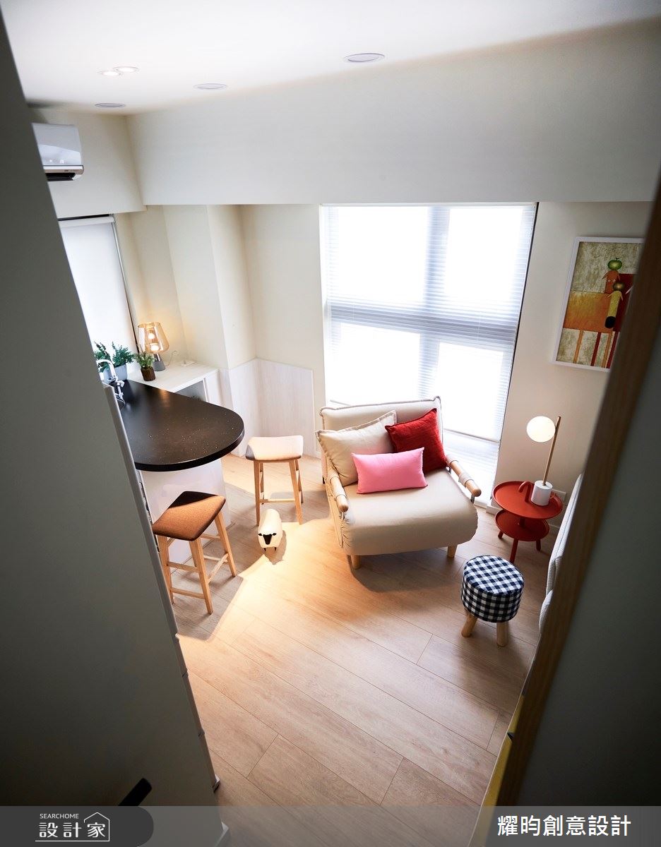 14坪新成屋(5年以下)＿北歐風客廳吧檯案例圖片＿耀昀創意設計＿耀昀_53之16
