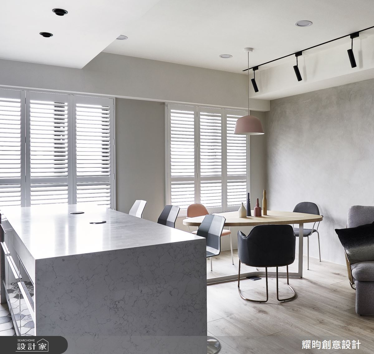 31坪新成屋(5年以下)＿北歐風餐廳吧檯案例圖片＿耀昀創意設計＿耀昀_54之5