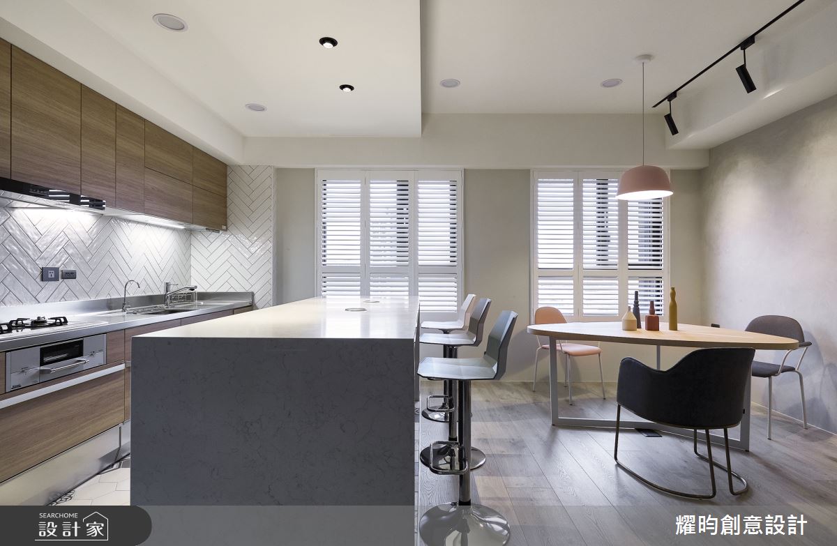 31坪新成屋(5年以下)＿北歐風餐廳吧檯案例圖片＿耀昀創意設計＿耀昀_54之8