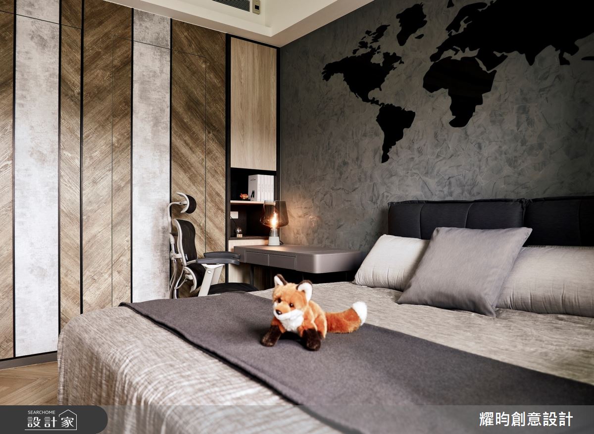 13坪中古屋(5~15年)＿北歐風臥室案例圖片＿耀昀創意設計＿耀昀_55之10