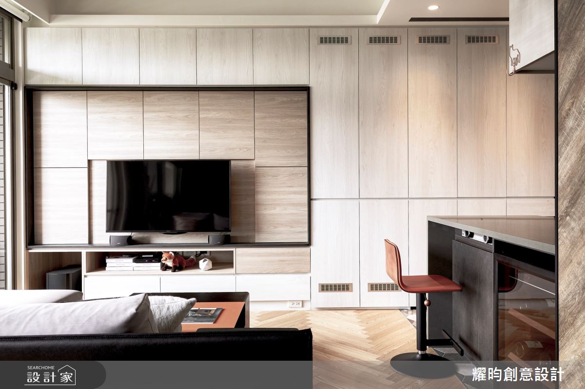 13坪中古屋(5~15年)＿北歐風客廳案例圖片＿耀昀創意設計＿耀昀_55之2