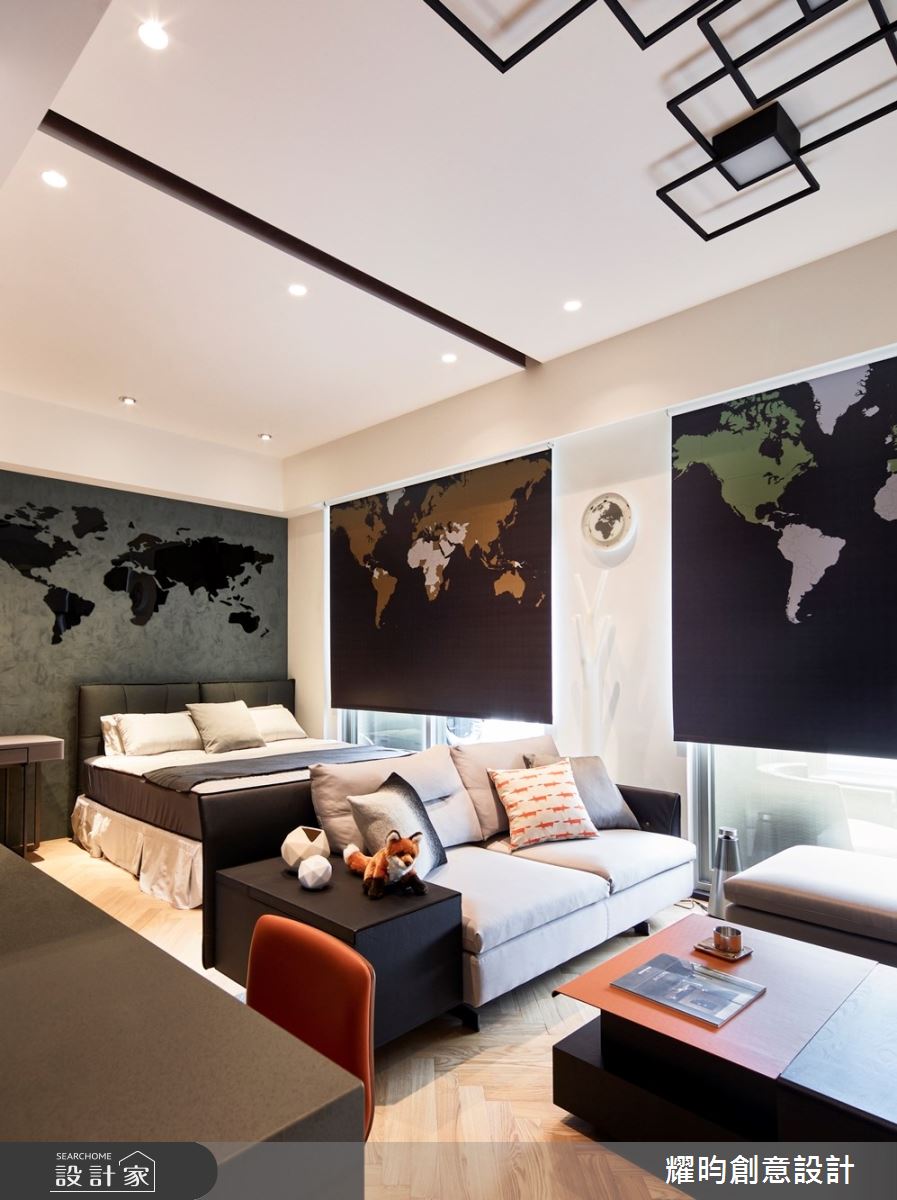 13坪中古屋(5~15年)＿北歐風客廳案例圖片＿耀昀創意設計＿耀昀_55之5