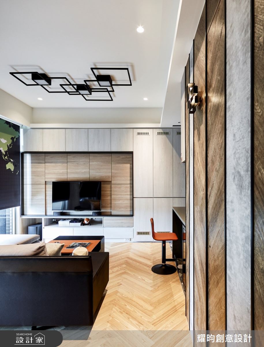 13坪中古屋(5~15年)＿北歐風客廳案例圖片＿耀昀創意設計＿耀昀_55之15