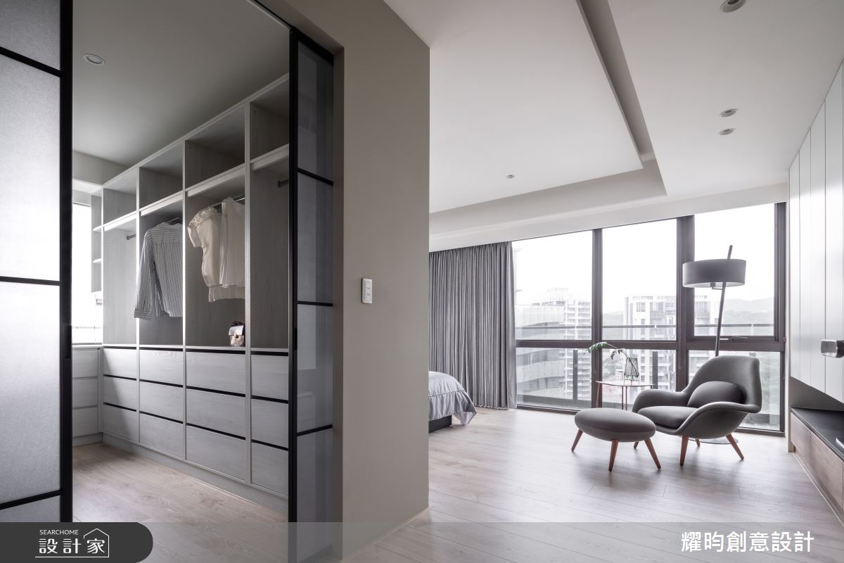 50坪中古屋(5~15年)＿北歐風臥室更衣間案例圖片＿耀昀創意設計＿耀昀_57之24