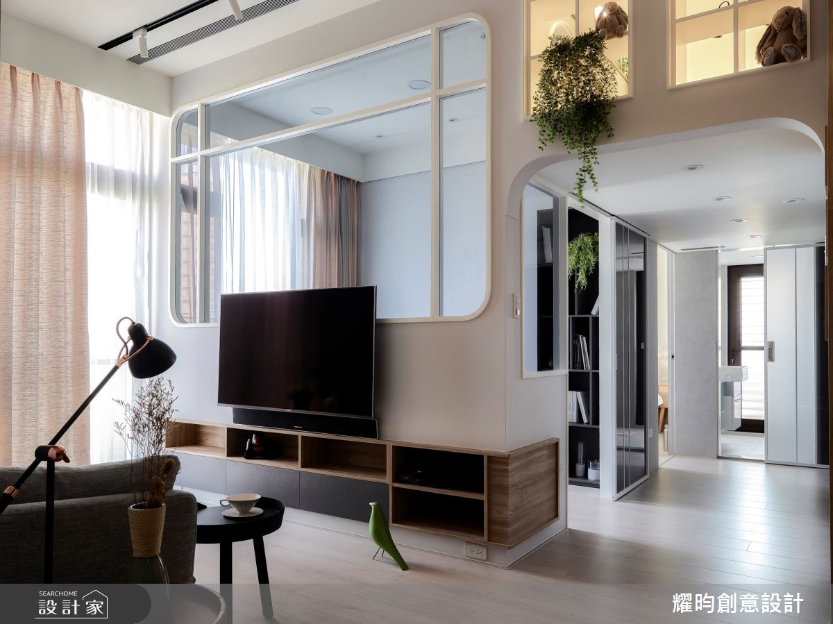 13坪新成屋(5年以下)＿北歐風客廳案例圖片＿耀昀創意設計＿耀昀_58之2