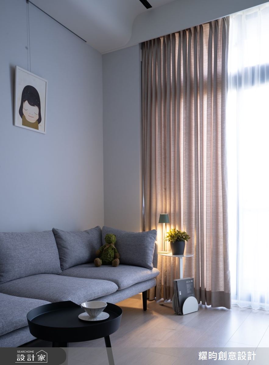 13坪新成屋(5年以下)＿北歐風客廳案例圖片＿耀昀創意設計＿耀昀_58之4
