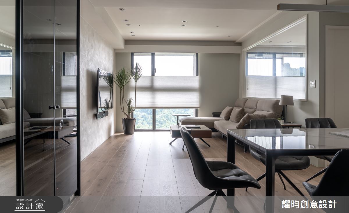 40坪新成屋(5年以下)＿北歐風客廳案例圖片＿耀昀創意設計＿耀昀_61之3