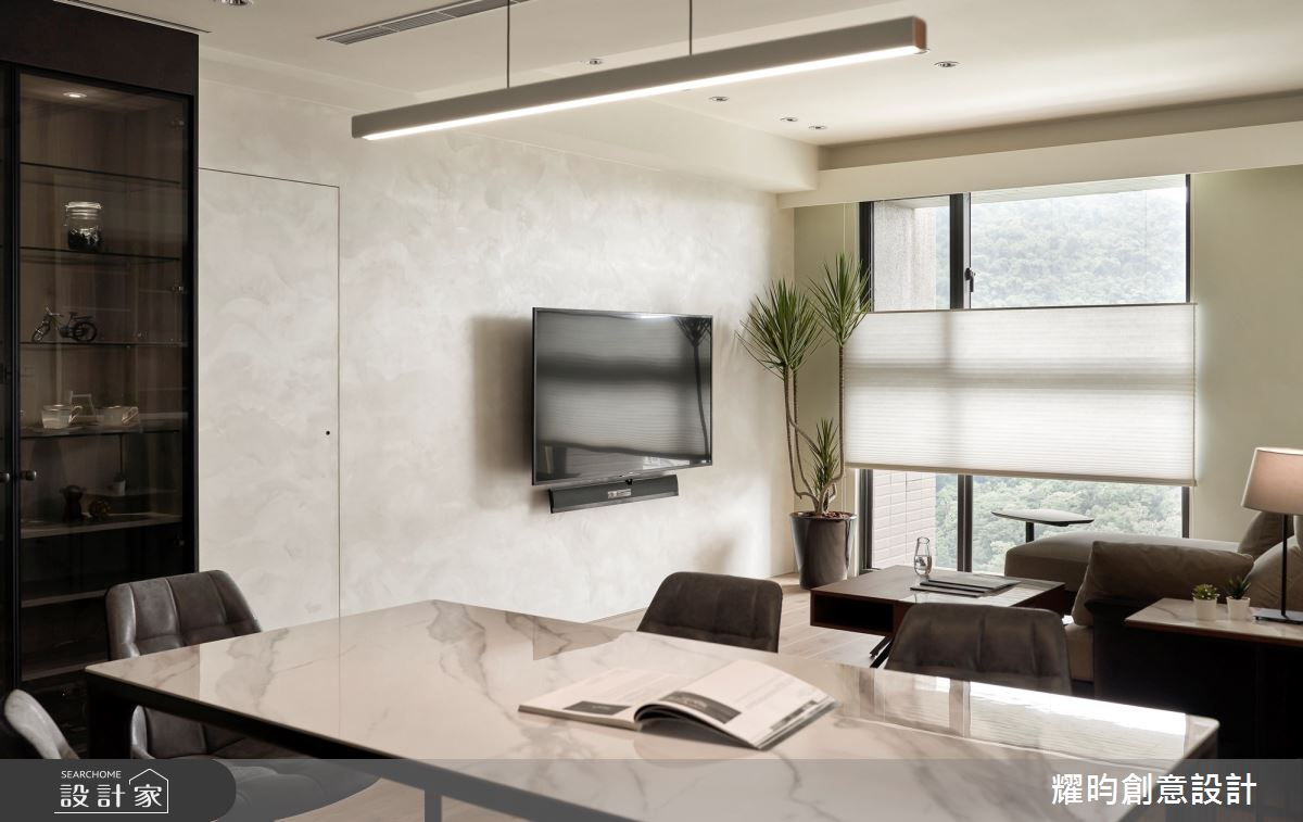 40坪新成屋(5年以下)＿北歐風客廳案例圖片＿耀昀創意設計＿耀昀_61之5