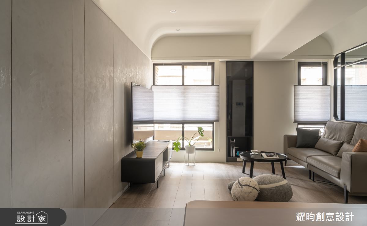 26坪中古屋(5~15年)＿北歐風客廳案例圖片＿耀昀創意設計＿耀昀_66之1