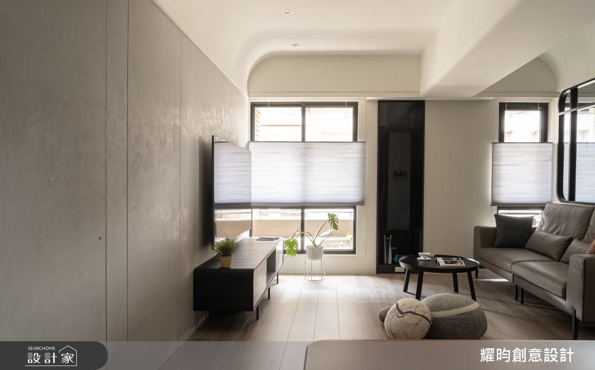 26坪中古屋(5~15年)＿北歐風客廳案例圖片＿耀昀創意設計＿耀昀_66之2
