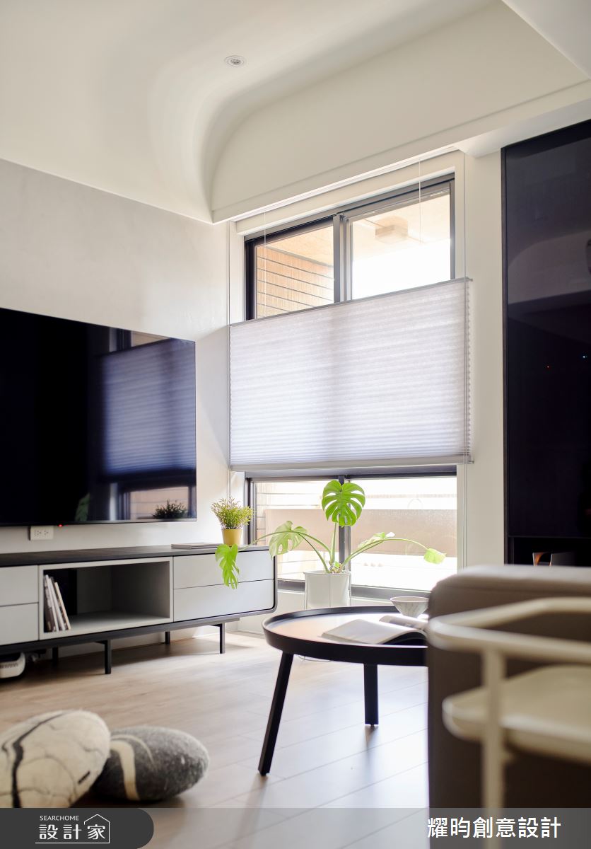 26坪中古屋(5~15年)＿北歐風客廳案例圖片＿耀昀創意設計＿耀昀_66之5