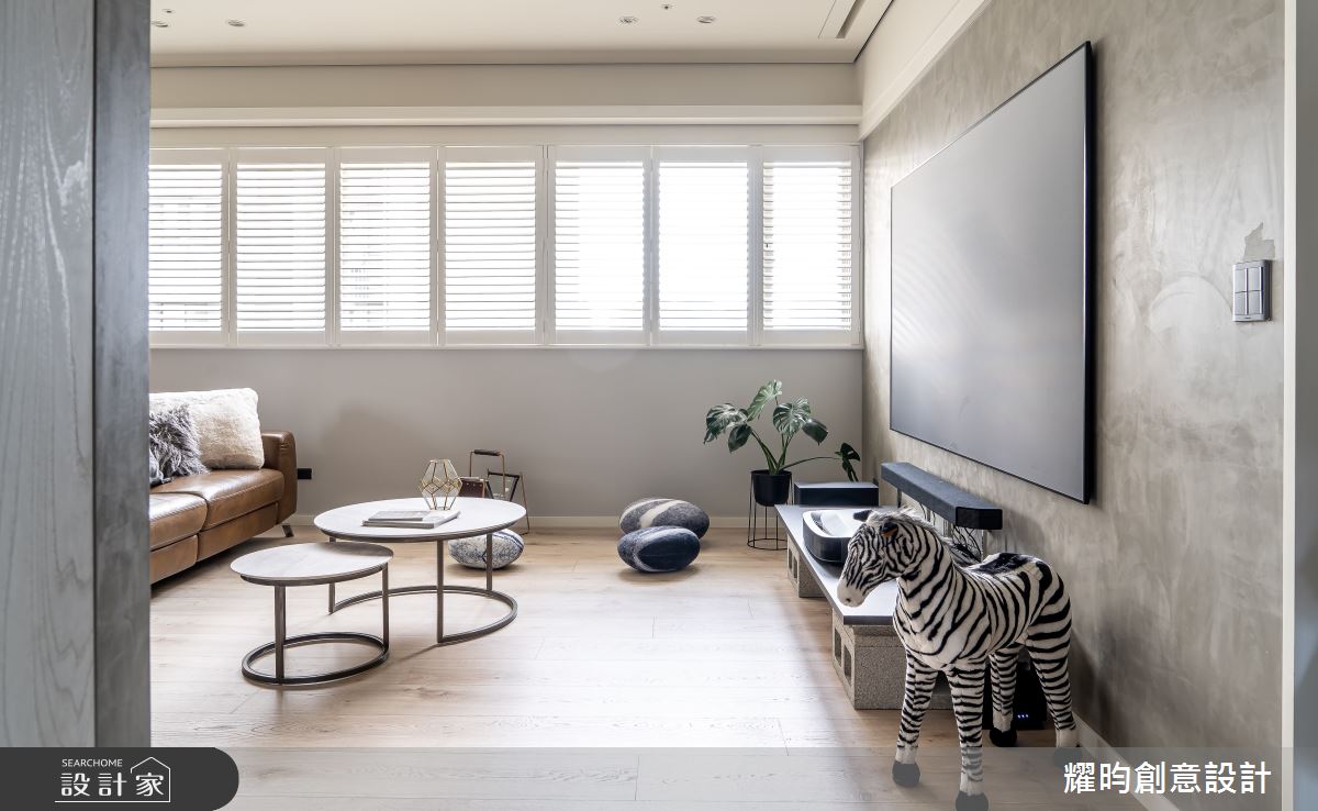 40坪中古屋(5~15年)＿北歐風客廳案例圖片＿耀昀創意設計＿耀昀_69之7