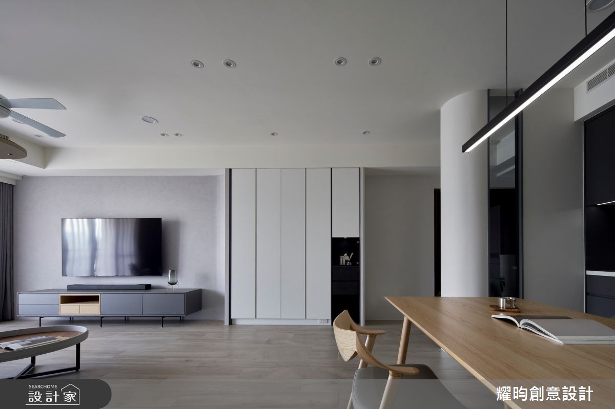 43坪中古屋(5~15年)＿北歐風客廳餐廳案例圖片＿耀昀創意設計＿耀昀_70之15