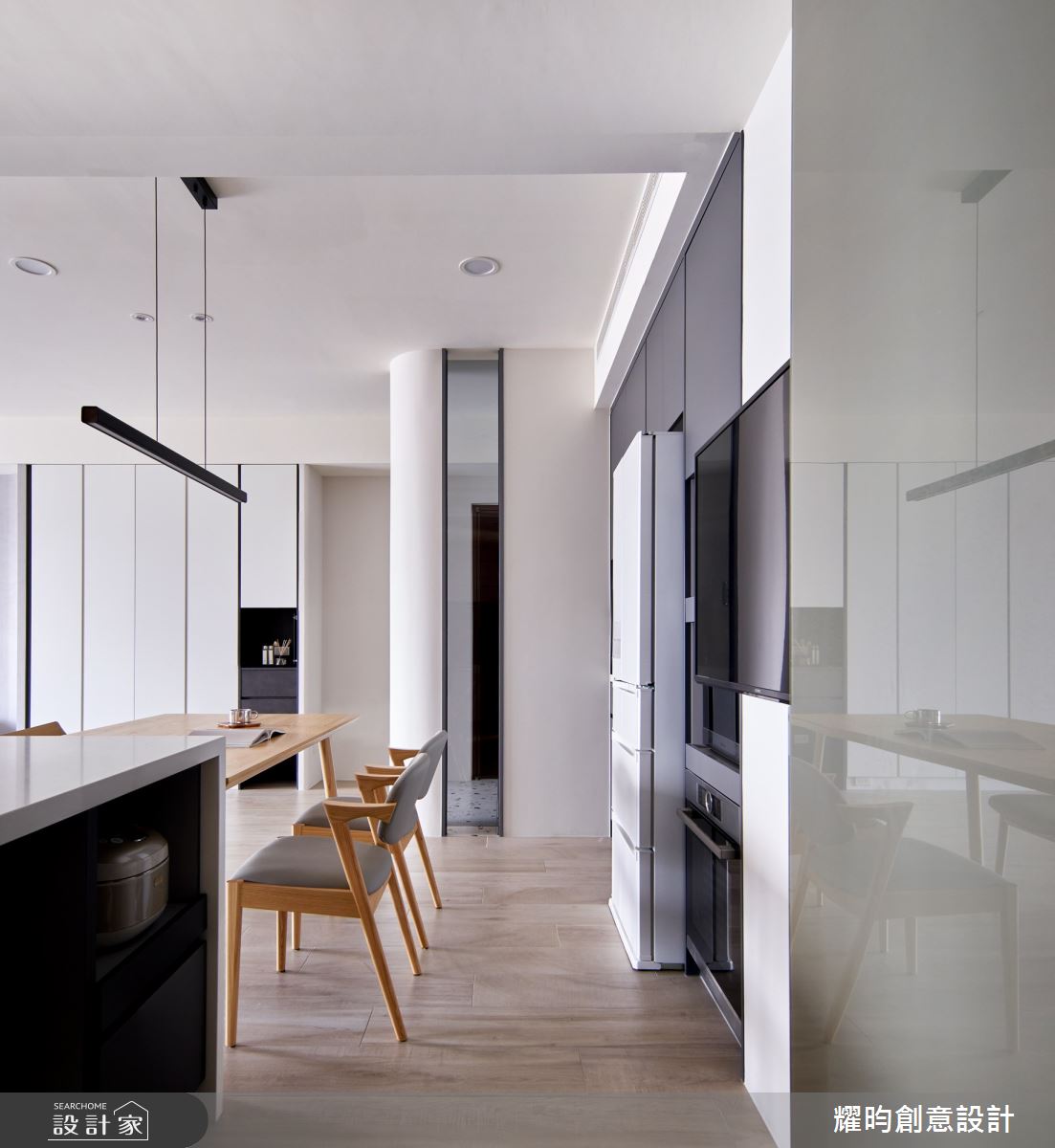 43坪中古屋(5~15年)＿北歐風餐廳中島案例圖片＿耀昀創意設計＿耀昀_70之23