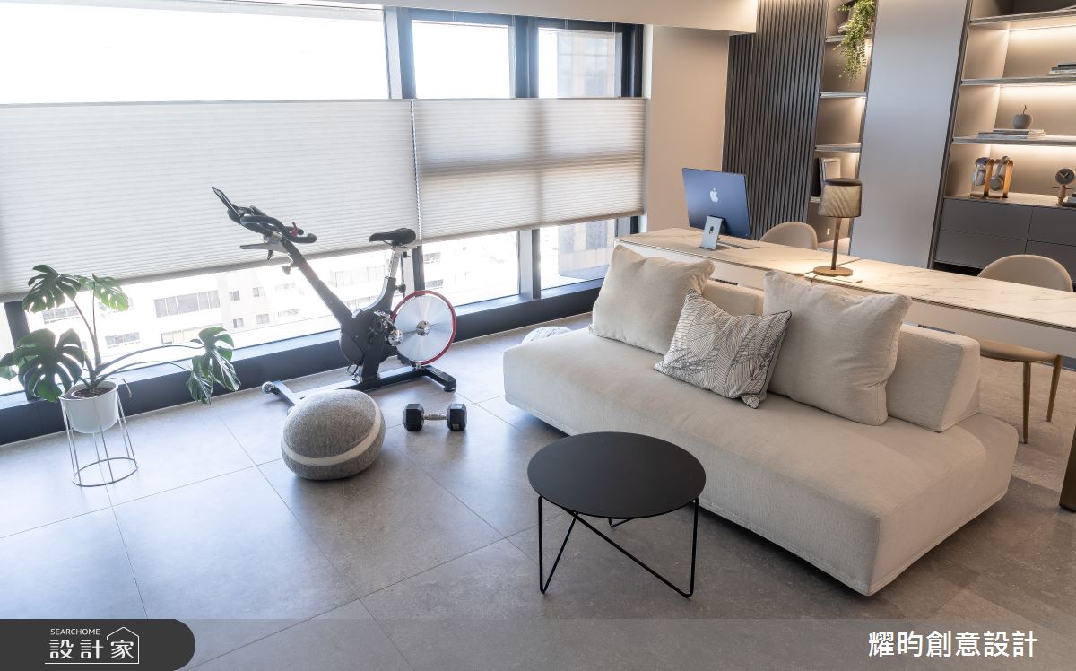 36坪新成屋(5年以下)＿北歐風客廳書房案例圖片＿耀昀創意設計＿耀昀_71之7