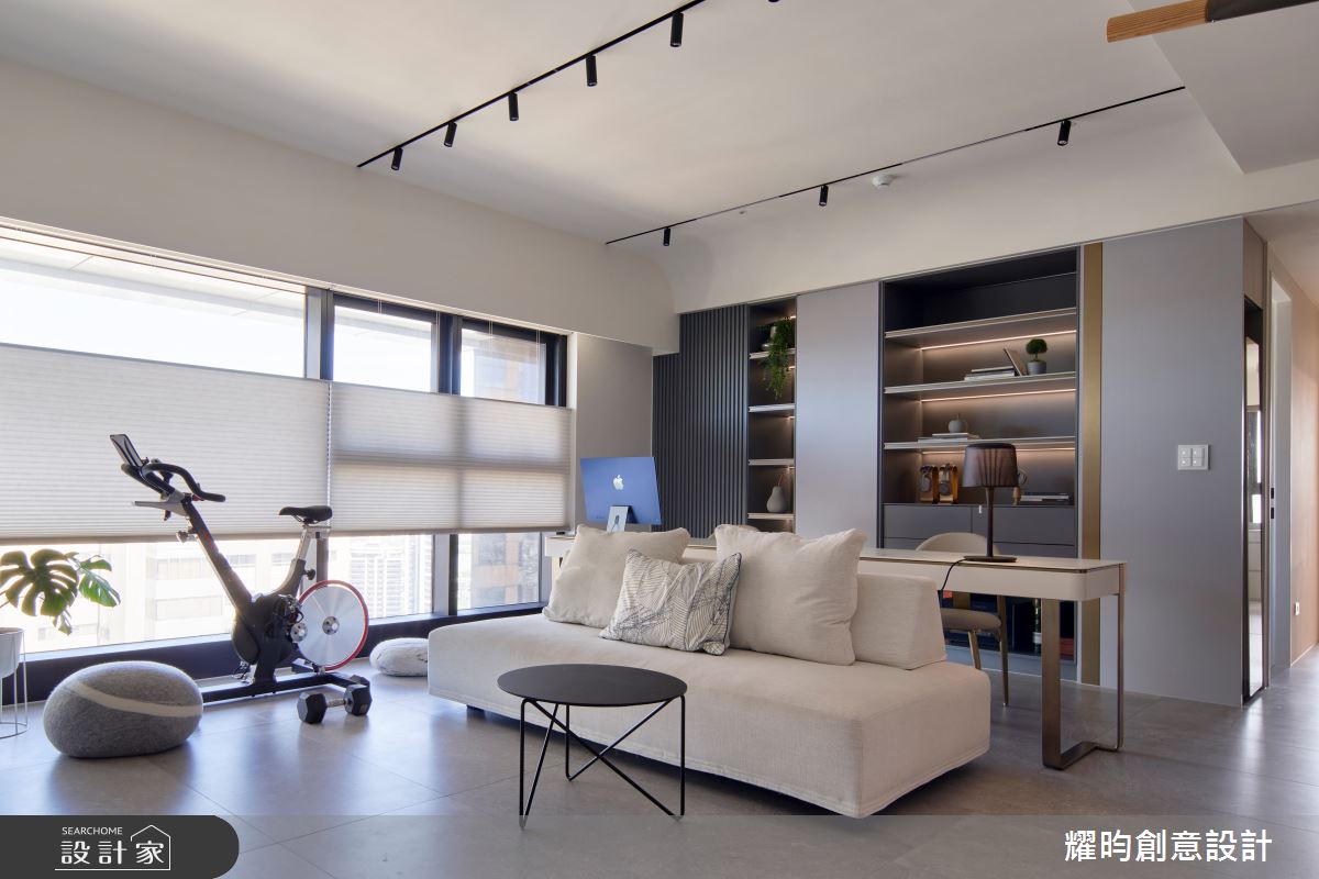 36坪新成屋(5年以下)＿北歐風客廳書房案例圖片＿耀昀創意設計＿耀昀_71之6