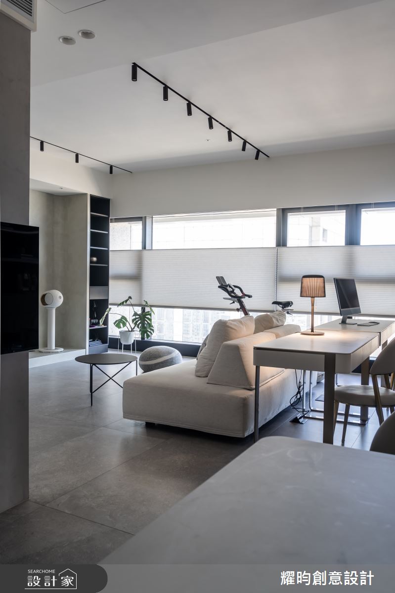 36坪新成屋(5年以下)＿北歐風客廳書房案例圖片＿耀昀創意設計＿耀昀_71之15