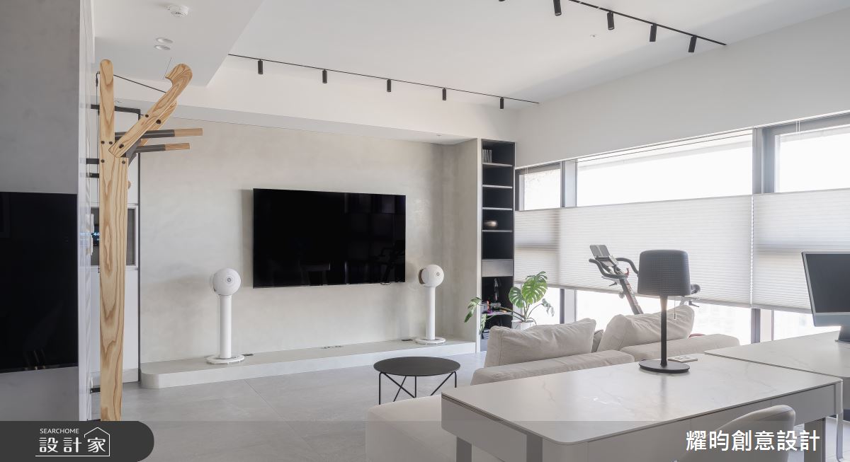 36坪新成屋(5年以下)＿北歐風客廳書房案例圖片＿耀昀創意設計＿耀昀_71之23