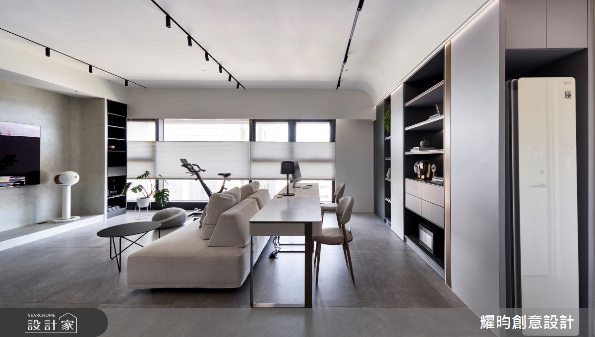 36坪新成屋(5年以下)＿北歐風客廳書房案例圖片＿耀昀創意設計＿耀昀_71之16