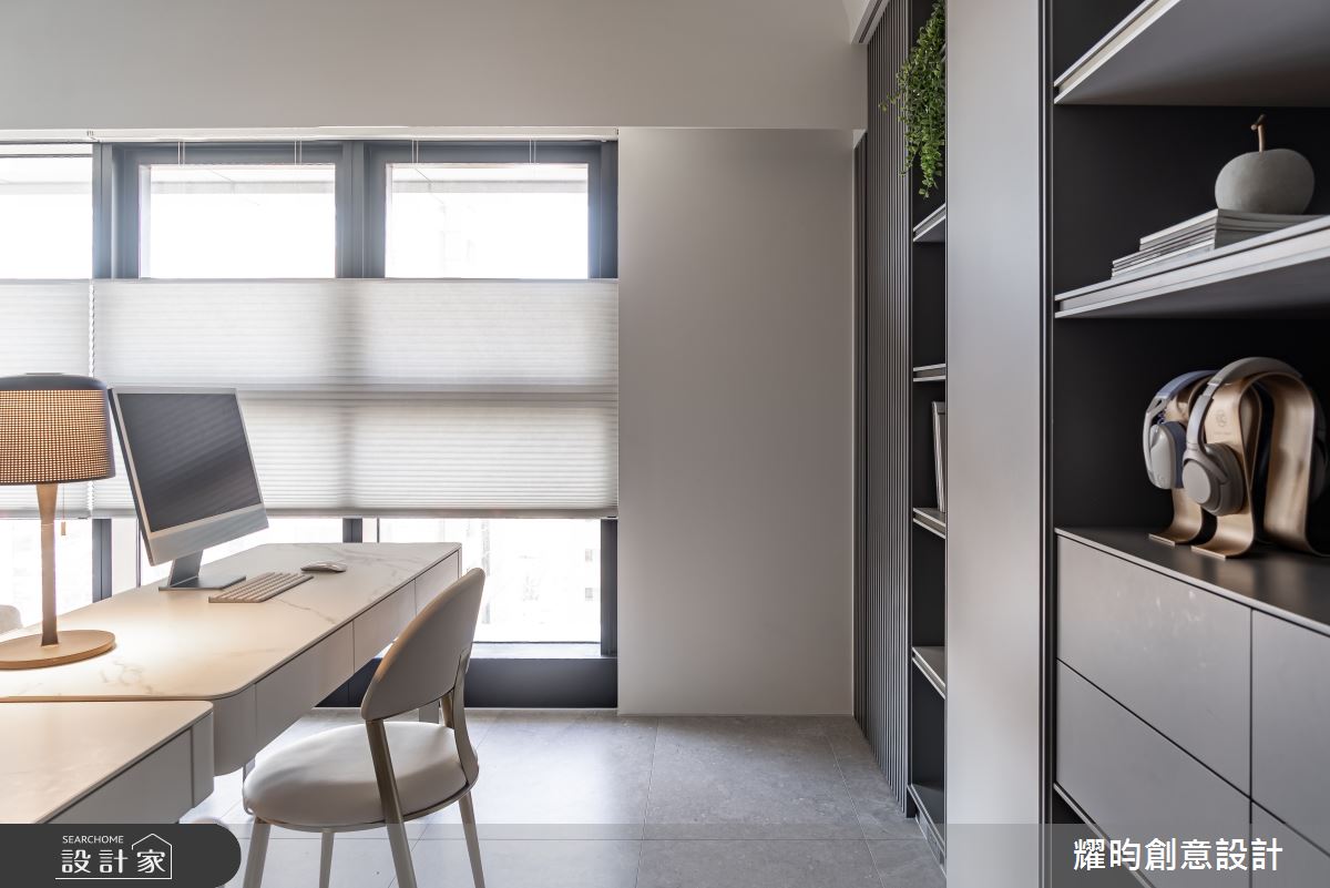 36坪新成屋(5年以下)＿北歐風書房案例圖片＿耀昀創意設計＿耀昀_71之17