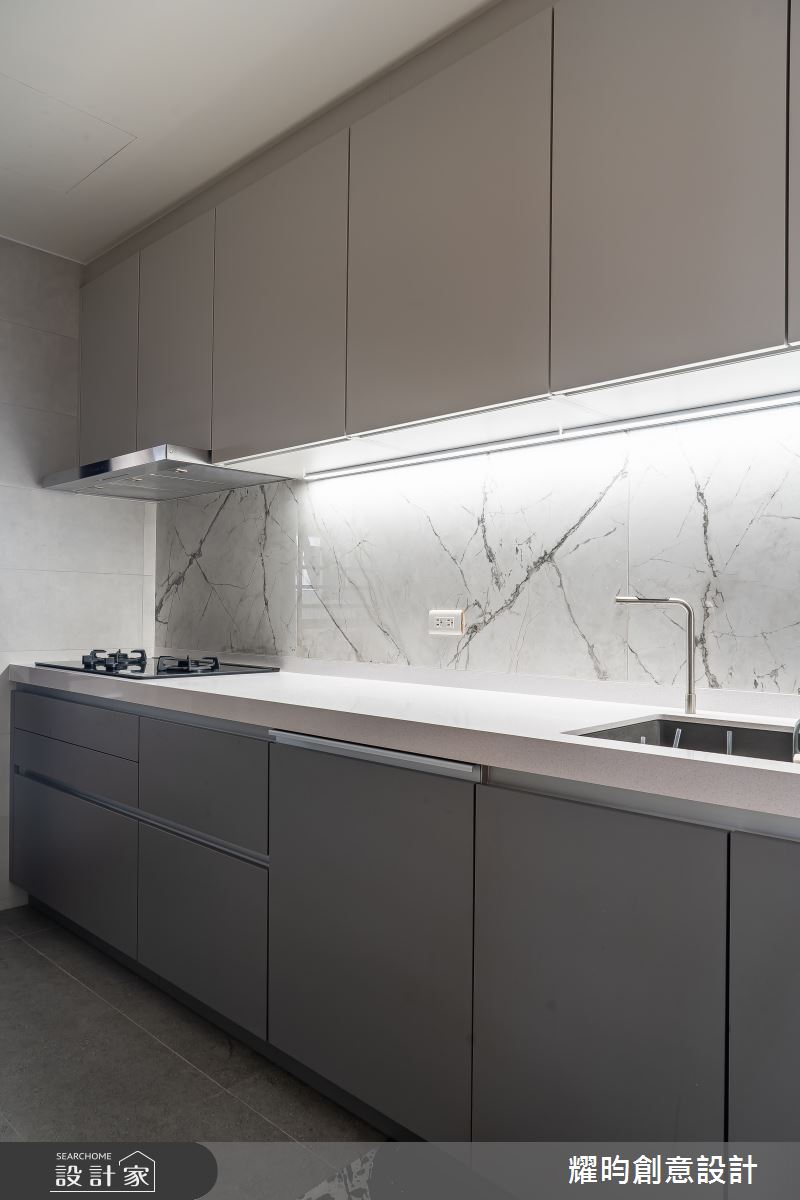 36坪新成屋(5年以下)＿北歐風廚房案例圖片＿耀昀創意設計＿耀昀_71之30