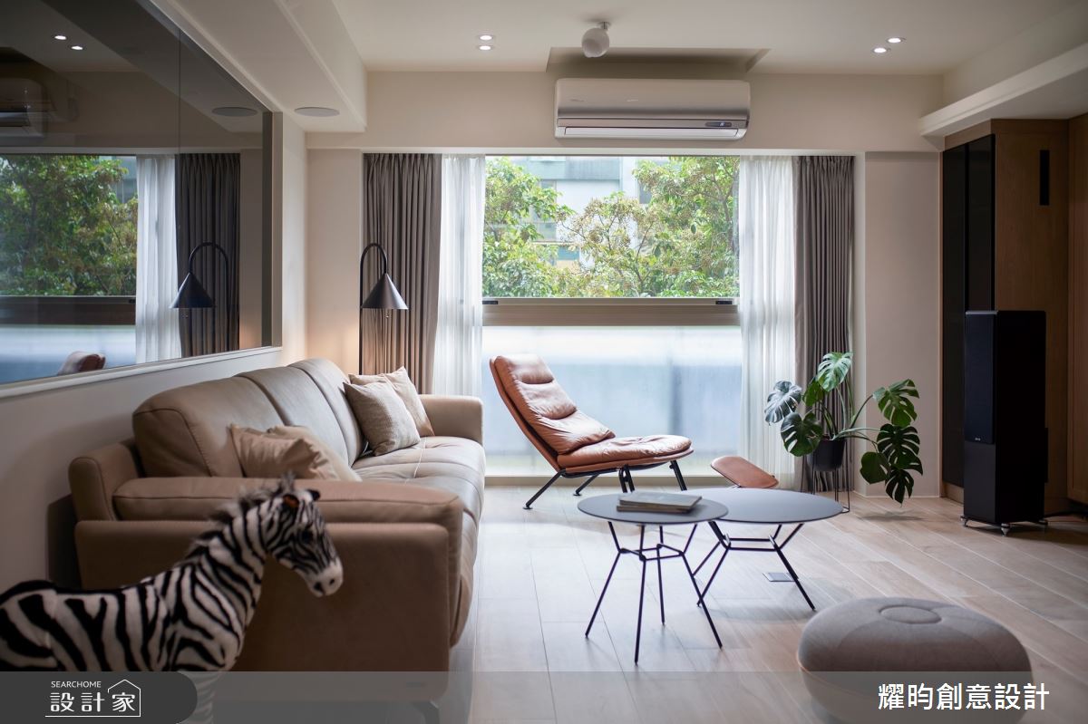 70坪老屋(31~40年)＿北歐風客廳案例圖片＿耀昀創意設計＿耀昀_72之12