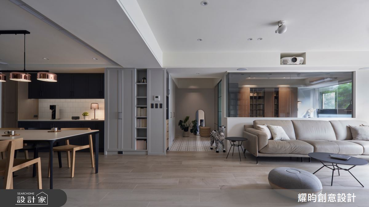 70坪老屋(31~40年)＿北歐風玄關客廳餐廳案例圖片＿耀昀創意設計＿耀昀_72之14