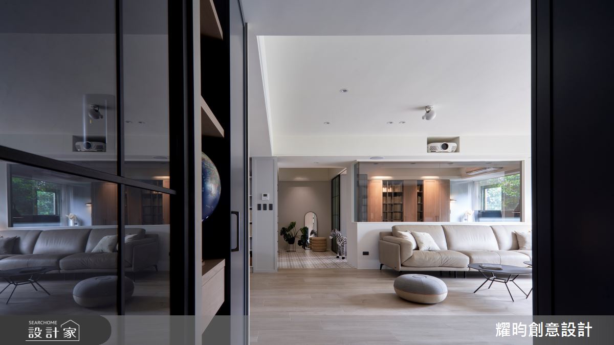 70坪老屋(31~40年)＿北歐風玄關客廳案例圖片＿耀昀創意設計＿耀昀_72之17