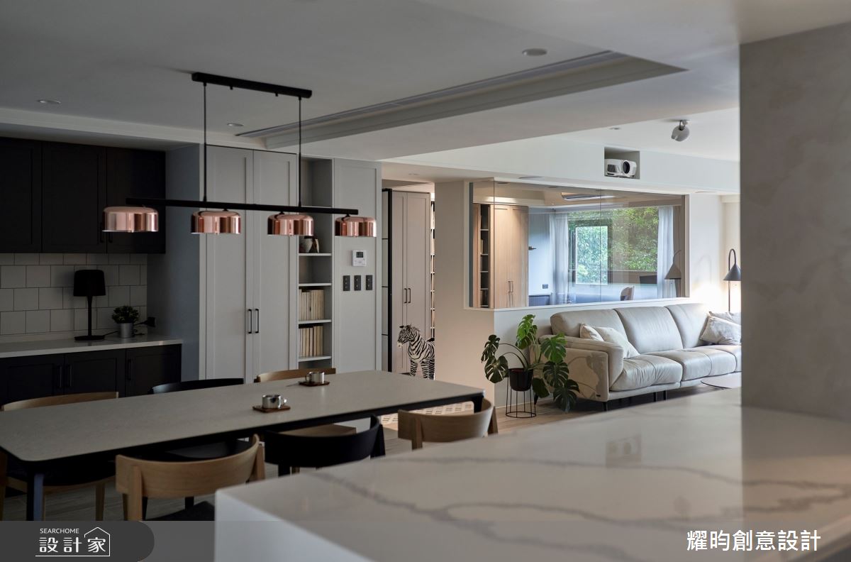 70坪老屋(31~40年)＿北歐風餐廳中島案例圖片＿耀昀創意設計＿耀昀_72之28