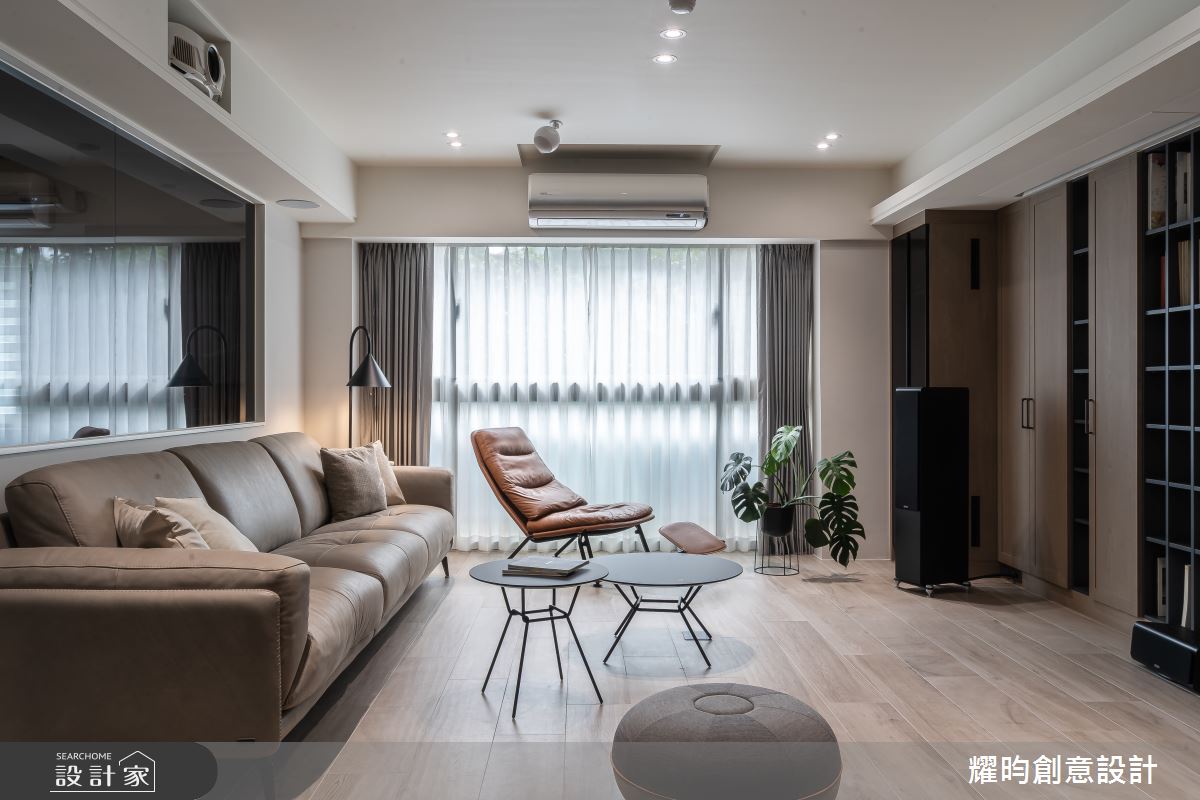 70坪老屋(31~40年)＿北歐風客廳案例圖片＿耀昀創意設計＿耀昀_72之33