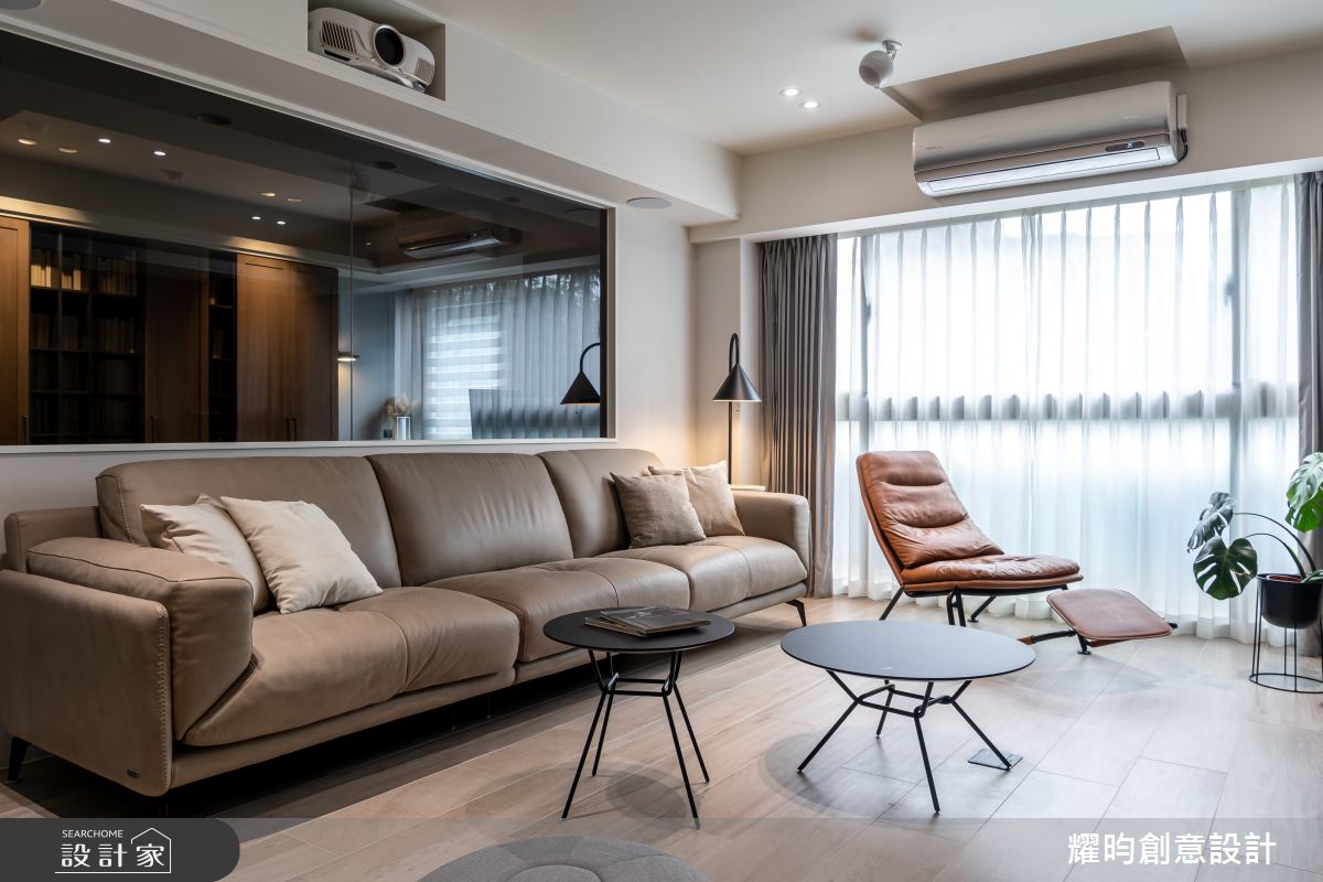 70坪老屋(31~40年)＿北歐風客廳案例圖片＿耀昀創意設計＿耀昀_72之34