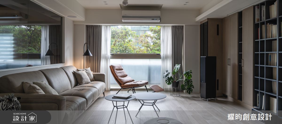 70坪老屋(31~40年)＿北歐風客廳案例圖片＿耀昀創意設計＿耀昀_72之35