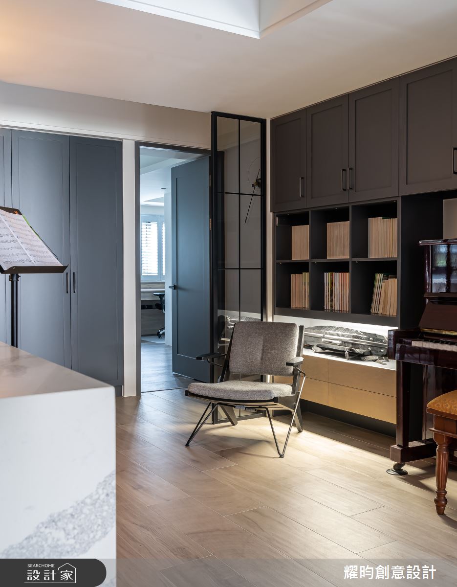 70坪老屋(31~40年)＿北歐風書房多功能室案例圖片＿耀昀創意設計＿耀昀_72之44